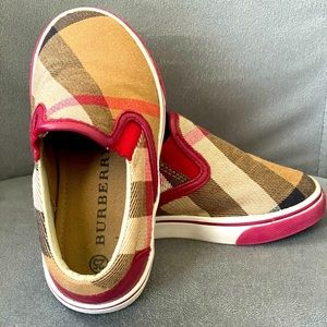 Recently SOLD Authentic Burberry kid shoes